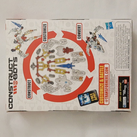 Transformers Construct-Bots Scout Class SILVERBOLT 2-in-1 Build, SEALED - Picture 3 of 11